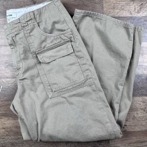 Re/Done Originals Cotton Arizona Cargo Pants Women's Size 27 Beige